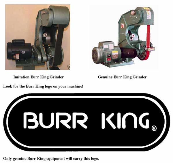 Imitation Burr King 3 Wheel Grinder